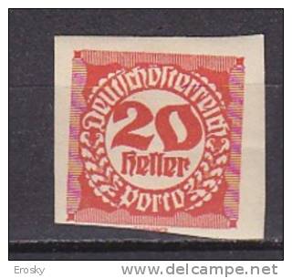 K4912 - AUSTRIA TAXE Yv N°96 * - Portomarken