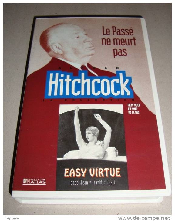 Vhs Pal Easy Virtue Le Passé Ne Meurt Pas 1928 Alfred Hitchcock Film Muet - Horror