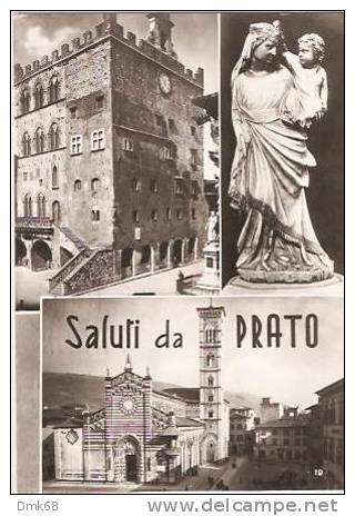 PRATO - SALUTI - VEDUTINE - 1953 - Prato