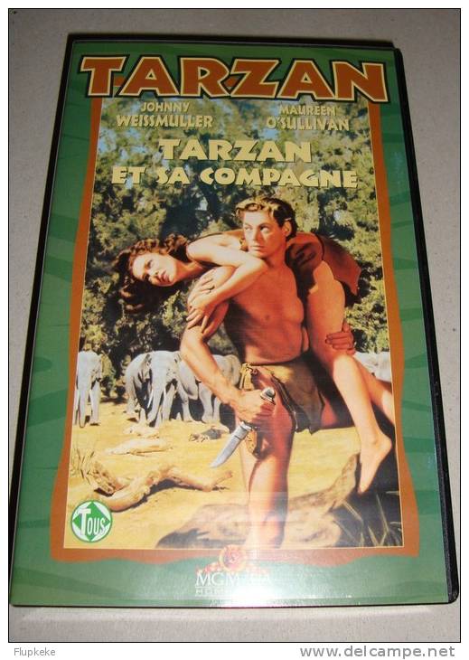 Vhs Pal Tarzan ( 6 films ) Johnny Weismuller