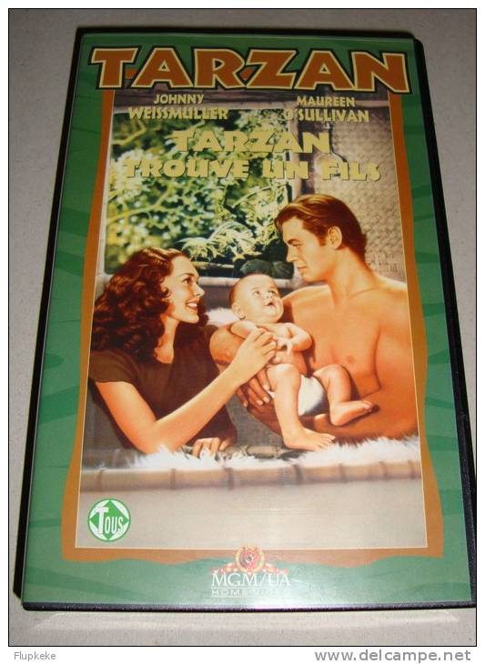 Vhs Pal Tarzan ( 6 films ) Johnny Weismuller