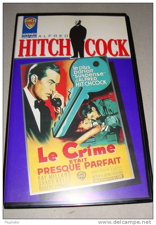 Vhs Pal Alfred Hitchcock La Loi Du Silence + Le Crime était Presque Parfait + L´Inconnu Du Nord Express Alfred Hitchcock - Polizieschi