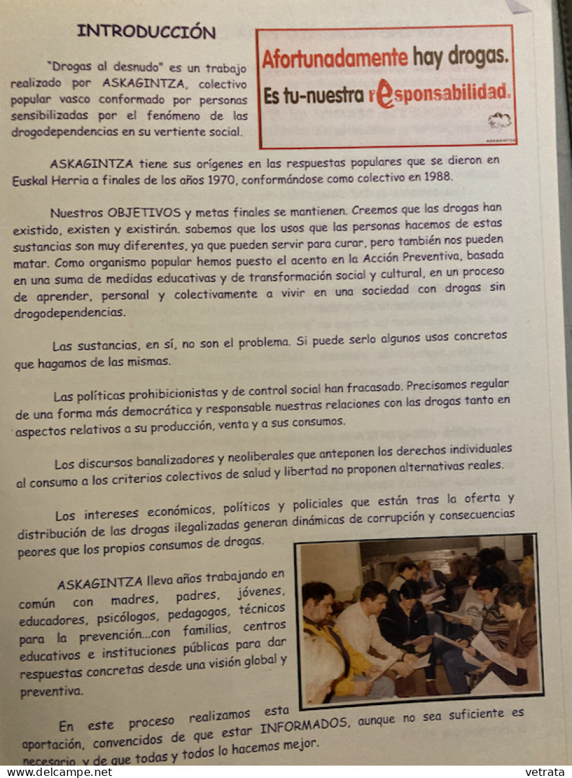 Drogas Al Desnudo  : Acido, Cocaina, Cannabis, Crack, Extasis, Ketamina, Poppers, Rohipnol, Heroina, Metadona (édité Par - [3] 1991-…