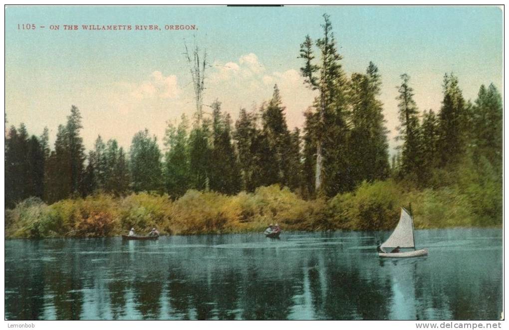 USA – United States – On The Willamette River, Oregon, Early 1900s Unused Postcard [P6371] - Other & Unclassified