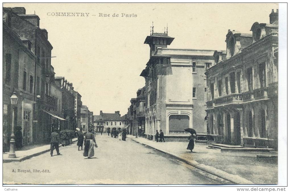 03 . COMMENTRY . RUE DE PARIS - Commentry