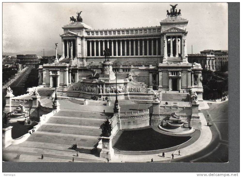 ROMA ALTARE DELLA PATRIA VITTORIANO V 2 SCAN - Altare Della Patria