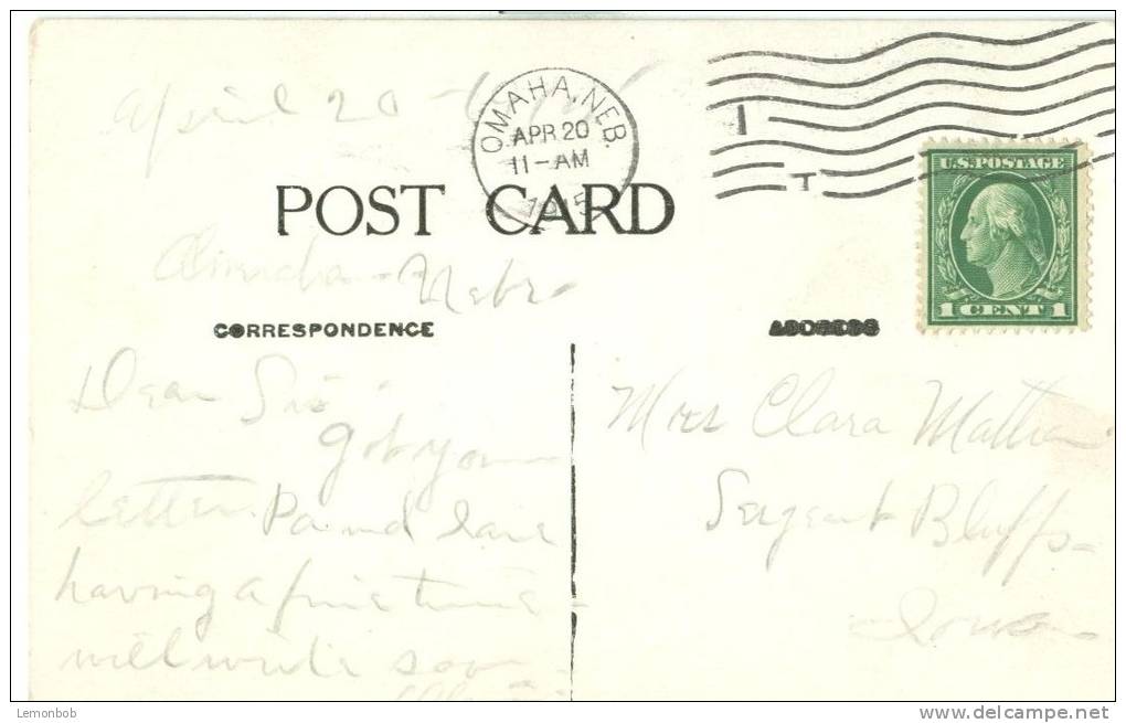 USA – United States – Stone Bridge, Minnehaha Glen, Minneapolis, Minnesota, 1915 Used Postcard [P6390] - Minneapolis