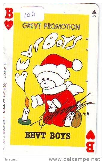 TELECARTE  à Jouer Japon (100)  Japan Playing Card *   Spiel Karte * JAPAN * - Spelletjes