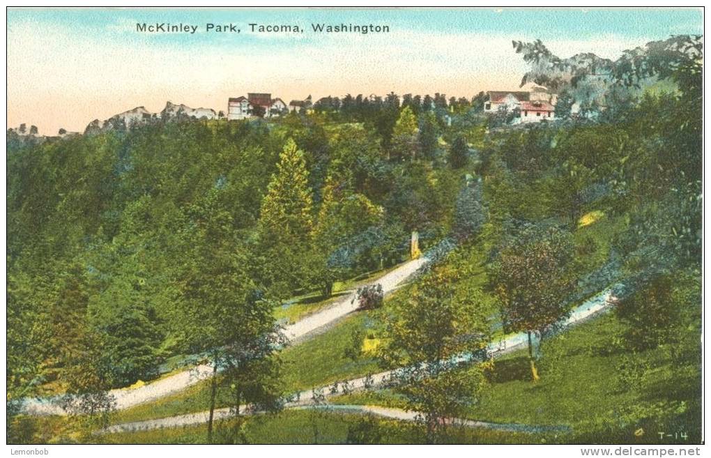 USA – United States – McKinley Park, Tacoma, Washington, Early 1900s Unused Pacific Novelty Postcard [P6396] - Tacoma