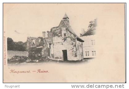 BELGIQUE :HOUGOUMONT (Brabant Wallon.):Ruines.~1900.Non écrite.Edit.René Verger,Braine-L-Alleud N°6.Parfaite. - Otros & Sin Clasificación