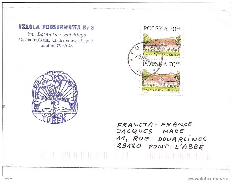 Lettre  Pologne 1999 (418) - Lettres & Documents