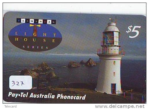 Télécarte AUSTRALIE PHARE (327) Telefonkarte * LEUCHTTURM * VUURTOREN LIGHTHOUSE LEUCHTTURM FARO FAROL Phonecard - Phares