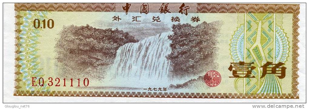 BEAU BILLET DE CHINE TEN FEN 10...EQ 321110.....  VOIR SCANNER - China