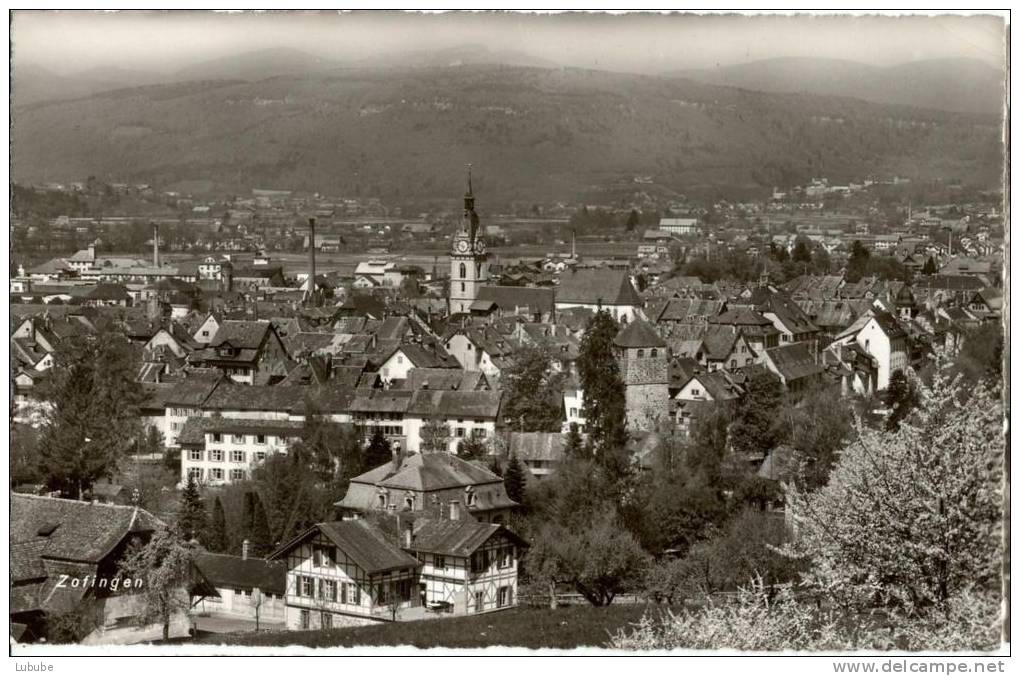 Zofingen - Stadtansicht         Ca. 1950 - Zofingue