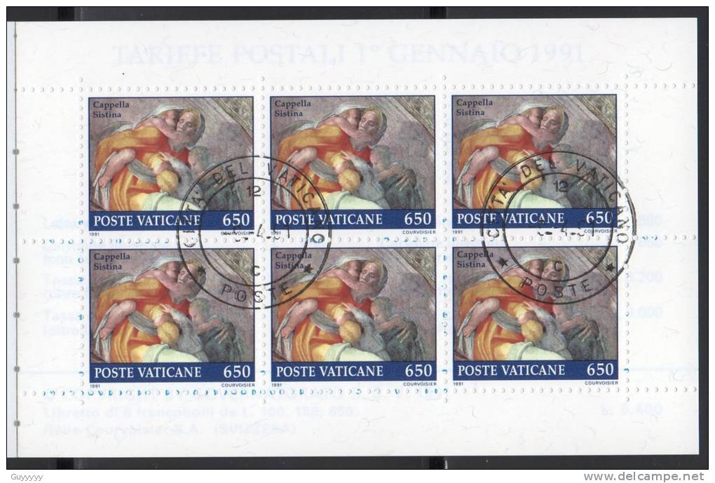 Vatican - Carnet - 1991 - N° Yvert : C891