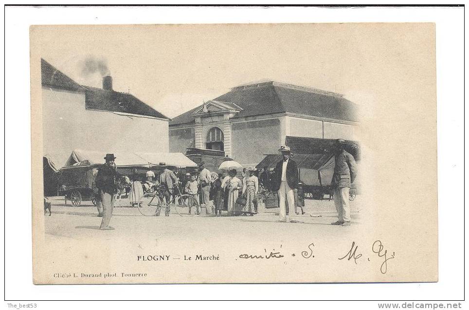 Flogny   -   Le Marché - Flogny La Chapelle