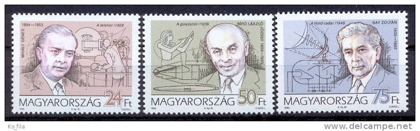 HUNGARY - 1996. Inventors - MNH - Ongebruikt