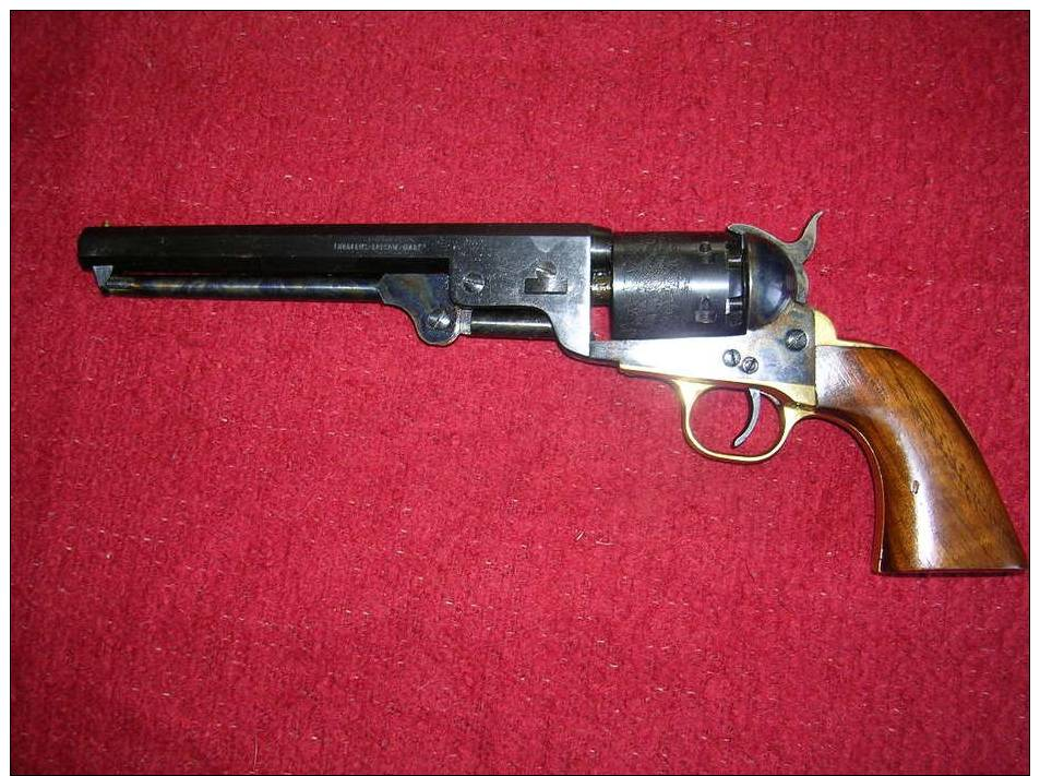 Colt Navy 1851 Calibre 36 Poudre Noire - Decorative Weapons