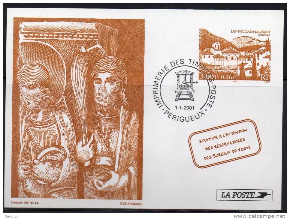 France - Souvenir Philatélique De La Poste - 2001 - Artistenproeven