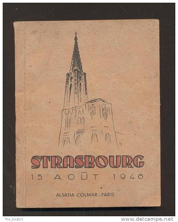 Graduel De Strasbourg 15/08/46 - Pélerinage Des Scouts Et Guides De France Et Des étudiants Catholiques - Padvinderij