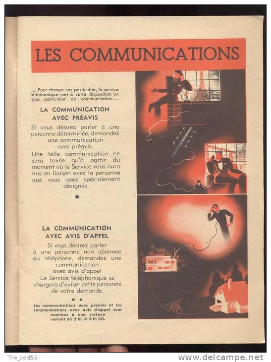 Revue Le Téléphone   Du Ministère Des Postes Télégraphes Et Téléphones  Année 30 - 1900 - 1949