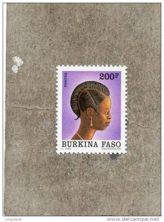 BURKINA FASO : Coiffure Burkinabé - Tradition - Culture -Art - Burkina Faso (1984-...)