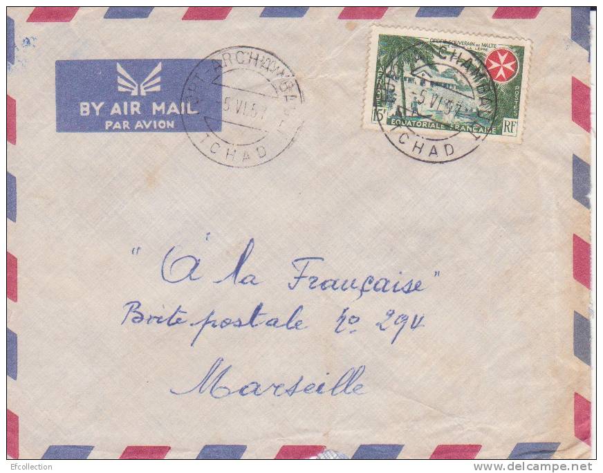 FORT ARCHAMBAULT - TCHAD - Colonies Francaises - Lettre - Marcophilie - Lettres & Documents