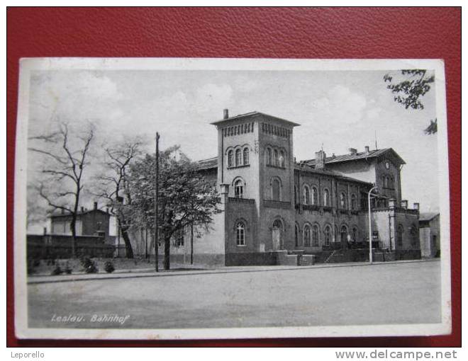 AK LESLAU Wloclawek  Bahnhof 1941 //  D*2465 - Pommern