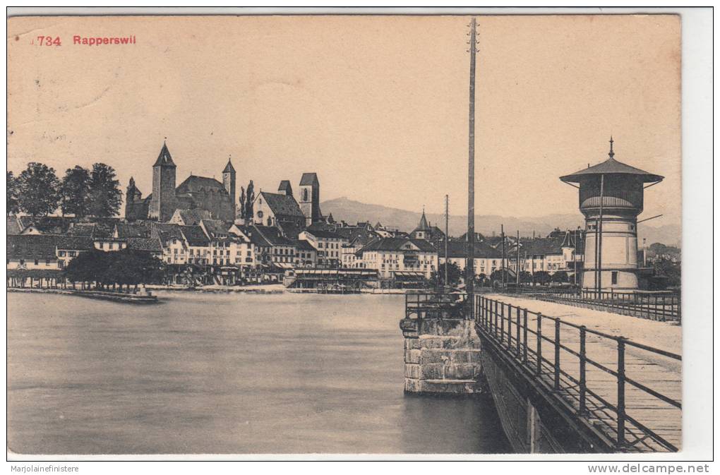 SUISSE - St. Gall -  RAPPERSWIL.1911 - Rapperswil-Jona