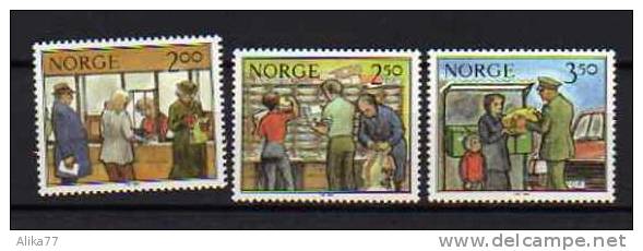 NORVEGE      Neuf **    Y. Et T.    N° 852 / 854       Cote:  4,00  Euros - Ungebraucht