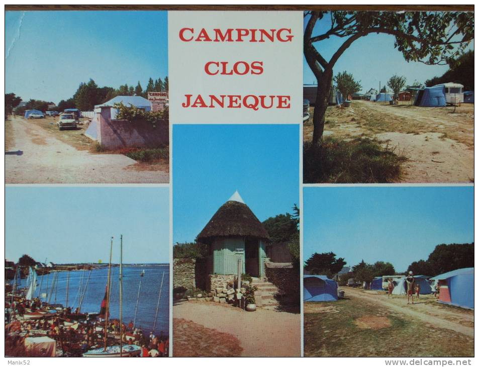 56 - KERVOYAL DAMGAN - Camping Du Clos Janeque. (Multivues) - Damgan