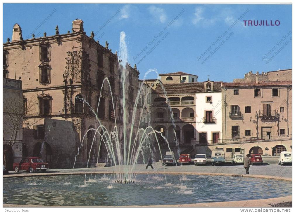 TRUJILLO Caceres : Palacio Del Marqués De La Conquista ( Auto Renault 10 R10 Land Rover ) - Cáceres