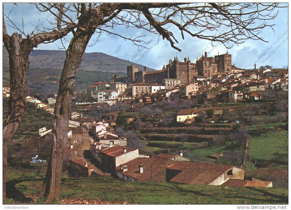 GUADALUPE Caceres : Vista General Del Monasterio Desde La Carretera De Madrid - Cáceres