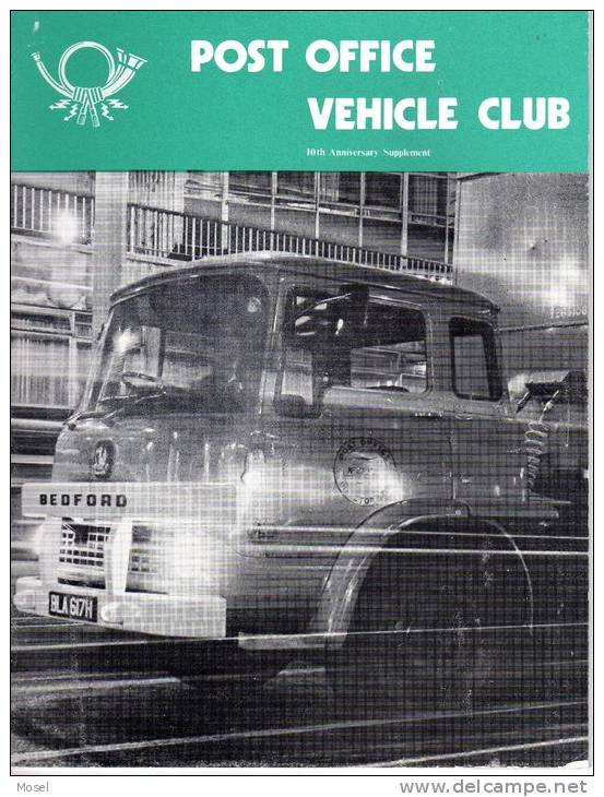 Post Office Vehicle Club 10th Anniversary Supplement - Transportation