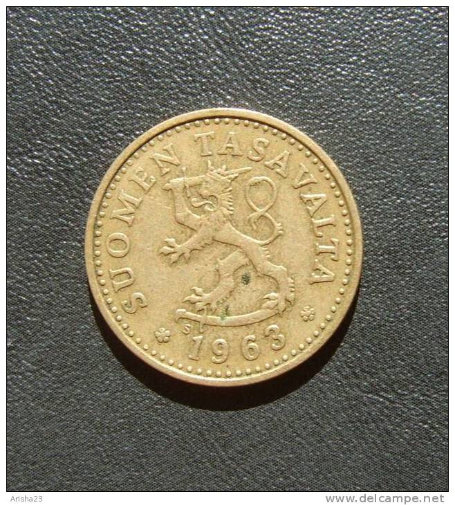 X45: Finland, 10 PENNIA 1963 - Finnland