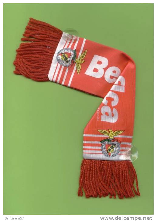 Faixa Com Ventosas Mini écharpe Avec Ventouses Mini Scarf With Suction Cups Sport Lisboa E BENFICA PORTUGAL - Bekleidung, Souvenirs Und Sonstige