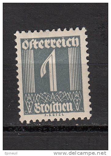 AUTRICHE * N ° 331 YT - Unused Stamps