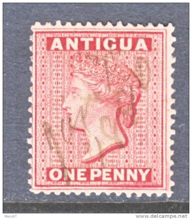 Antigua  18  (o)  Wmk. CA - 1858-1960 Crown Colony