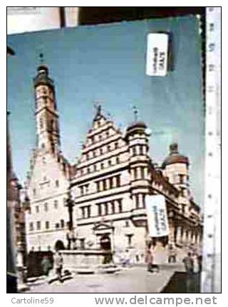 GERMANY ROTHENBURG  ANIME VB1968  DH8955 - Rothenburg (Rózbork)