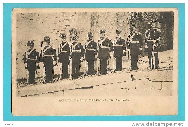 REPUBBLICA DI SAN MARINO CARTOLINA FORMATO PICCOLO VIAGGIATA NEL 1926 - Saint-Marin
