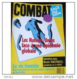 Combat Face Au Sida N° 14 : Les Nations Unis Face Au Sida / Entretien : Nicole Maestracci / La Vie Travestie - Medicina & Salud