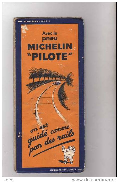 Michelin N° 73 - Clermont-Ferrand - Lyon - Strassenkarten