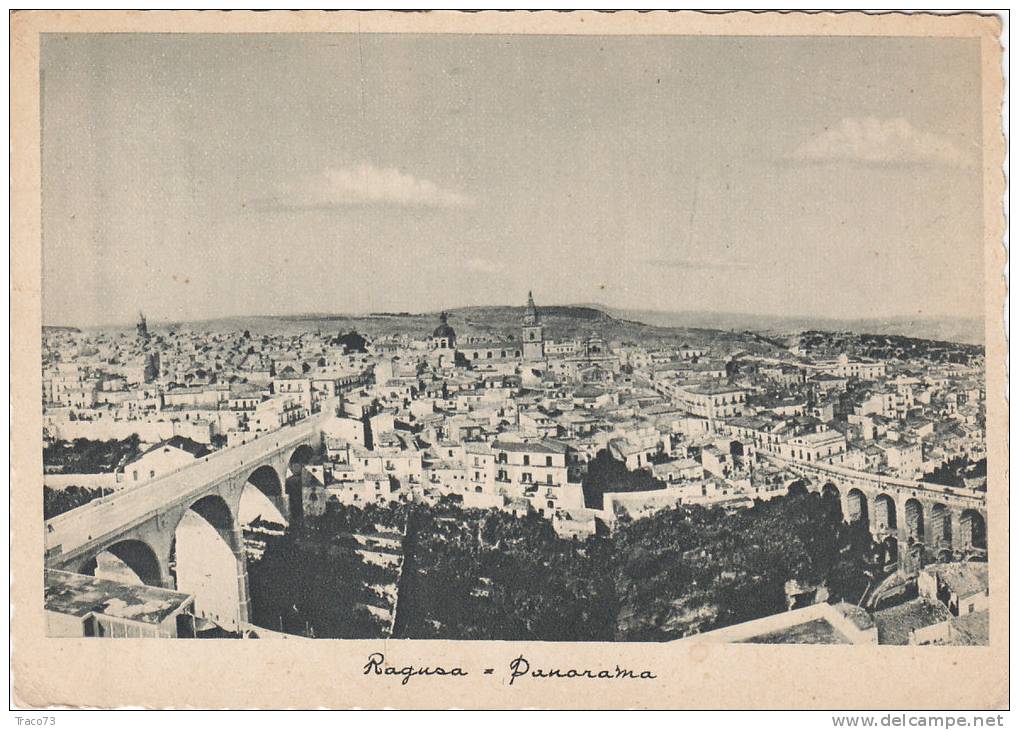 RAGUSA  /  Panorama  -  Viaggiata - Ragusa