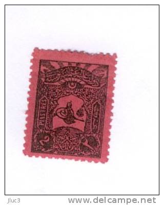 ZTurN37 -  TURQUIE  Taxe  --  LE  TIMBRE  TAXE  N° 37  Neuf** - Unused Stamps