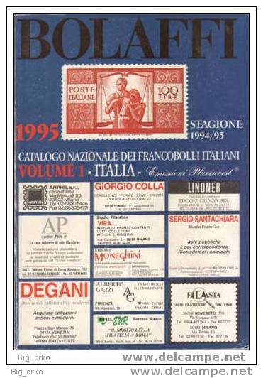Italia - Catalogo BOLAFFI: Catalogo Nazionale Dei Francobolli Italiani - 1994/1995 - Italy