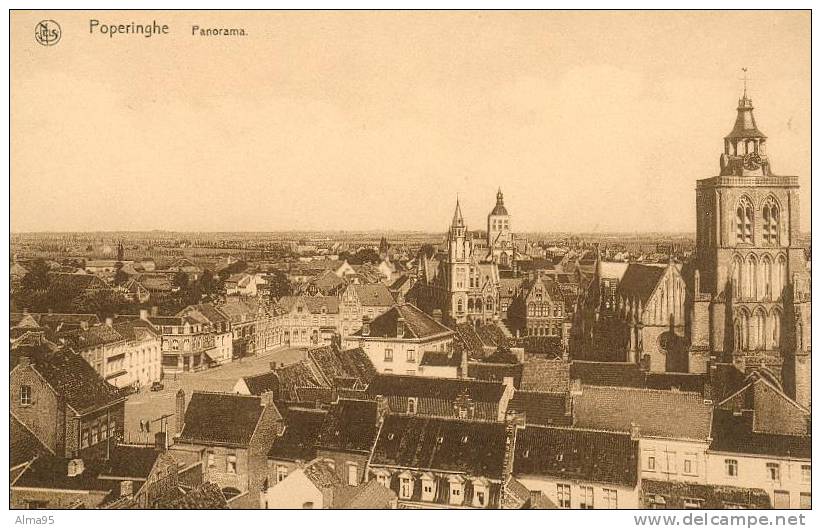 BELGIQUE - POPERINGHE - Panorama - Poperinge