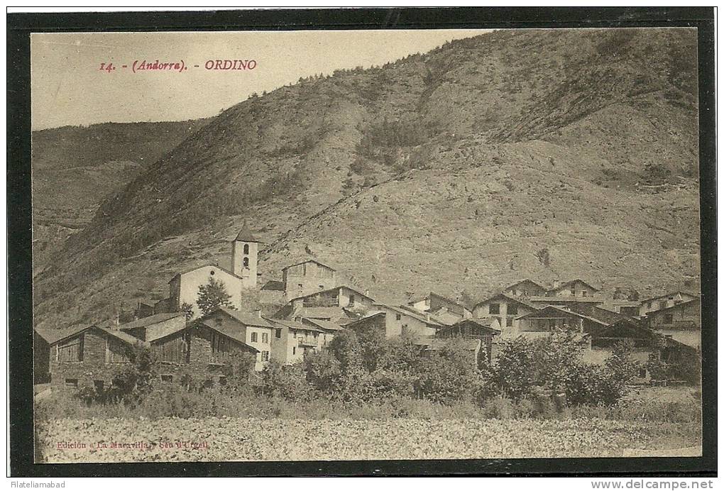 ANDORRA- 14.- TARJETA POSTAL MARAVILLA.(P.4) - Andorra