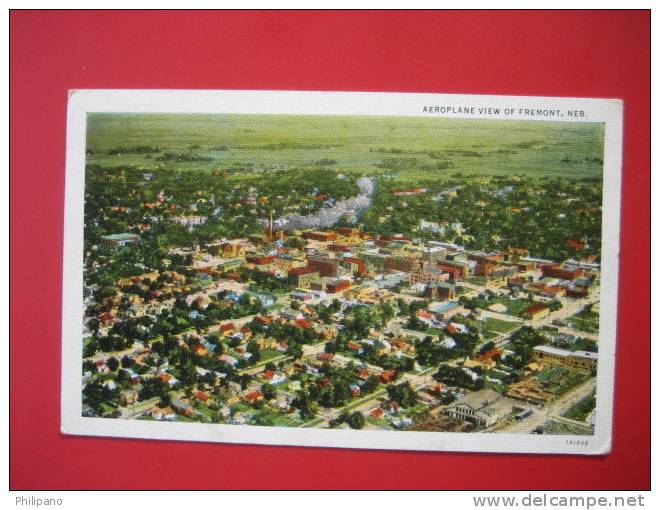 - Nebraska > Fremont   Aeroplane View  1938 Cancel      ==   == Ref 272 - Fremont