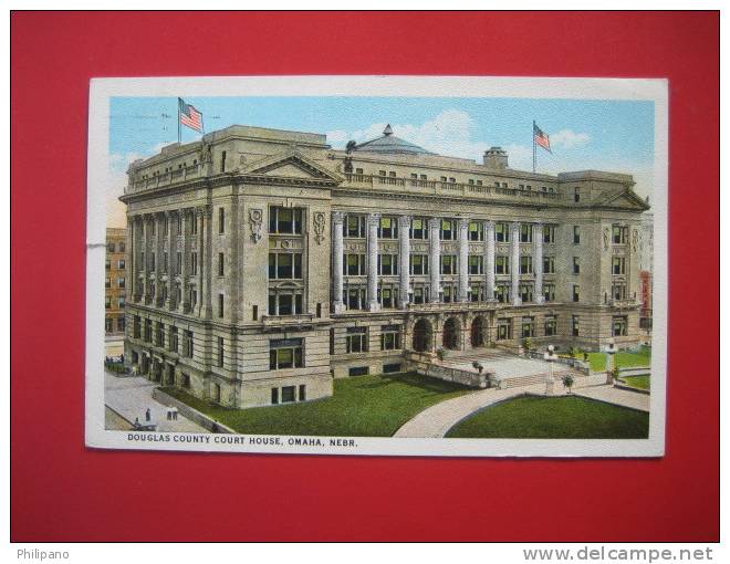 Nebraska > Omaha   -- Douglas County Court House  1925 Cancel  ==   == Ref 273 - Sonstige & Ohne Zuordnung