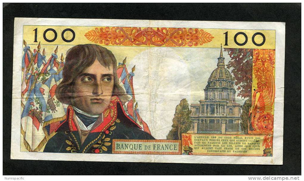 Billet De 100 NFrancs Bonaparte Type 1959 Du 01/03/1962 Fay59/14 !! - 100 NF 1959-1964 ''Bonaparte''